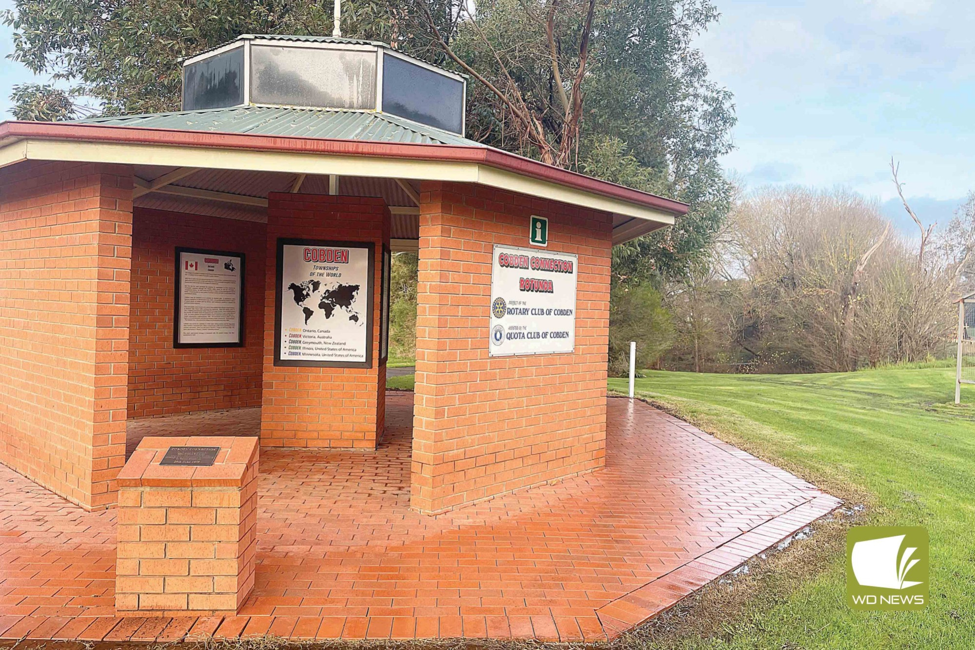 Special celebration: Locals are invited to a celebration at the Cobden Connection Rotunda this month.