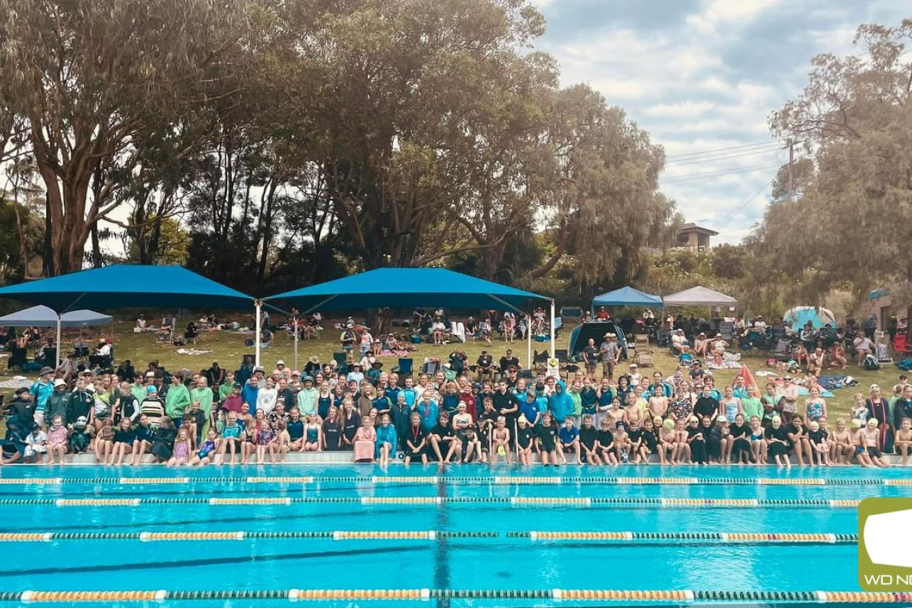 Swim meet attracts crowd - feature photo