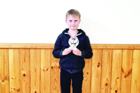 Encouragement award recipient Lawson Clark. 