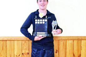 Most disciplined award winner, Max Thomson. 