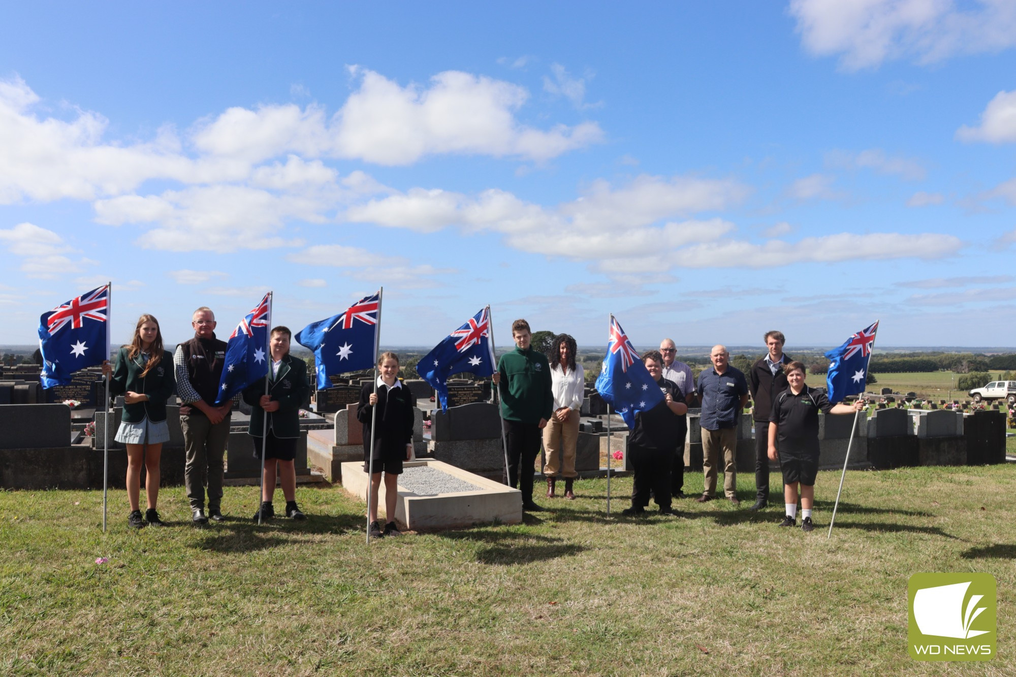 Community invitation: Cobden’s three schools will join forces with the Cobden Cemetery Trust to host a pre-Anzac Day Service at the Cobden Cemetery next month.