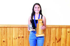 Most improved Zoe Morrison. 