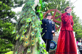 The Loch Ard inspired float wowed the crowd. 