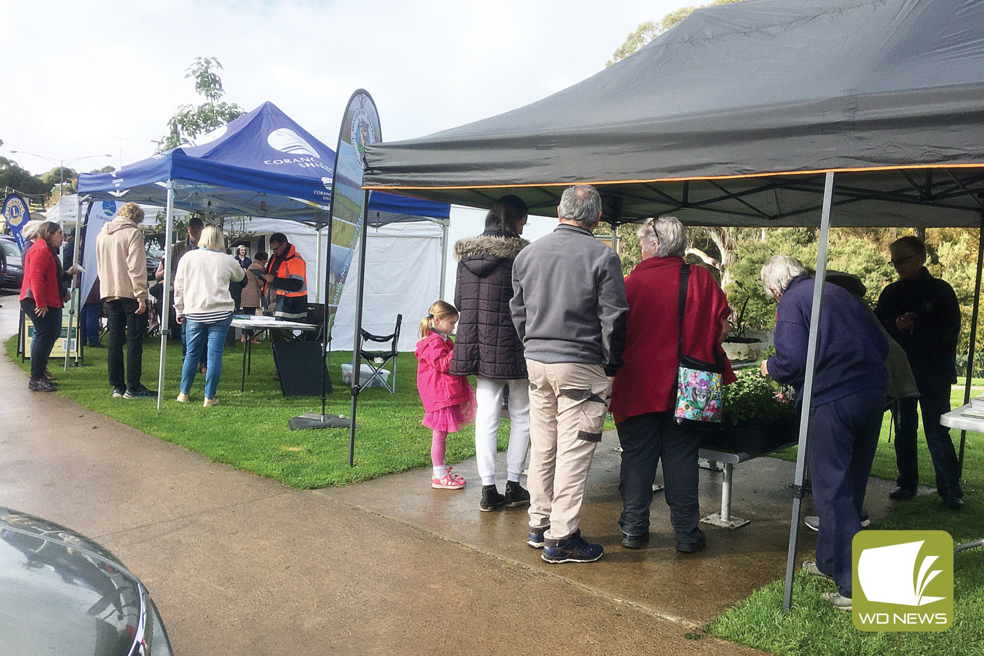 Launch well supported: The Garden for Wildlife booklet launched in Timboon recently.