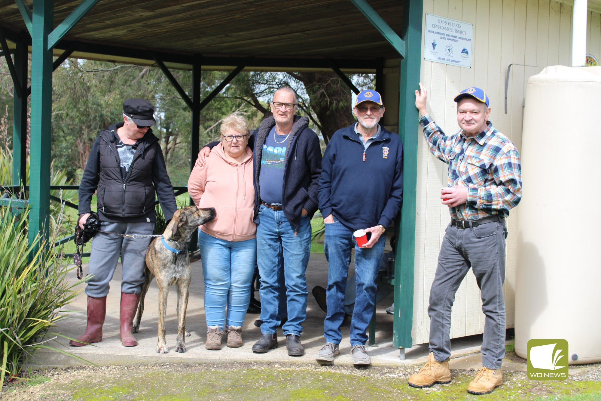 Lap the Map: Simpson and District Lions Club members stepped out for a good cause on Sunday, raising awareness about diabetes.