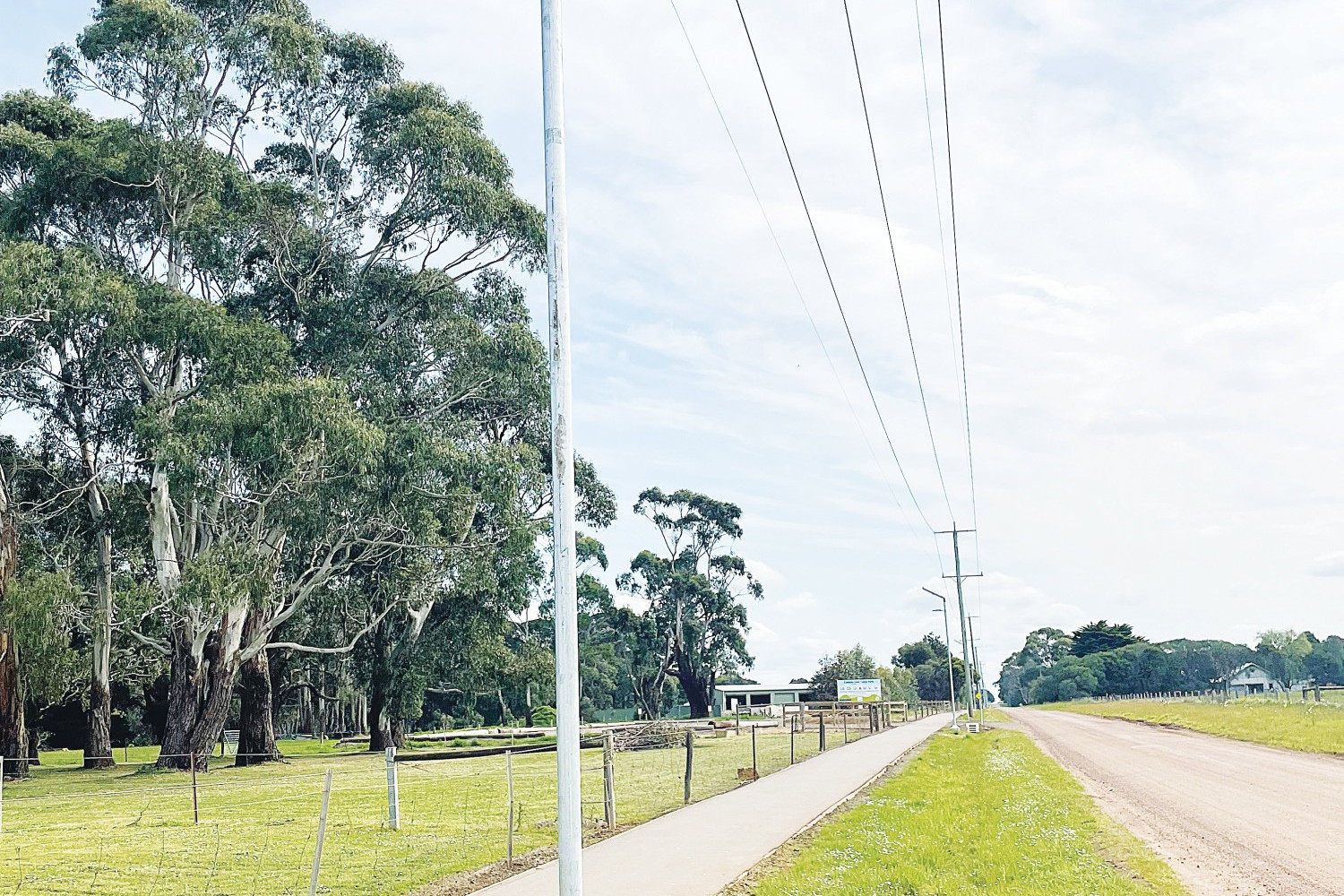 Solar lights help light the way in Cobden - feature photo