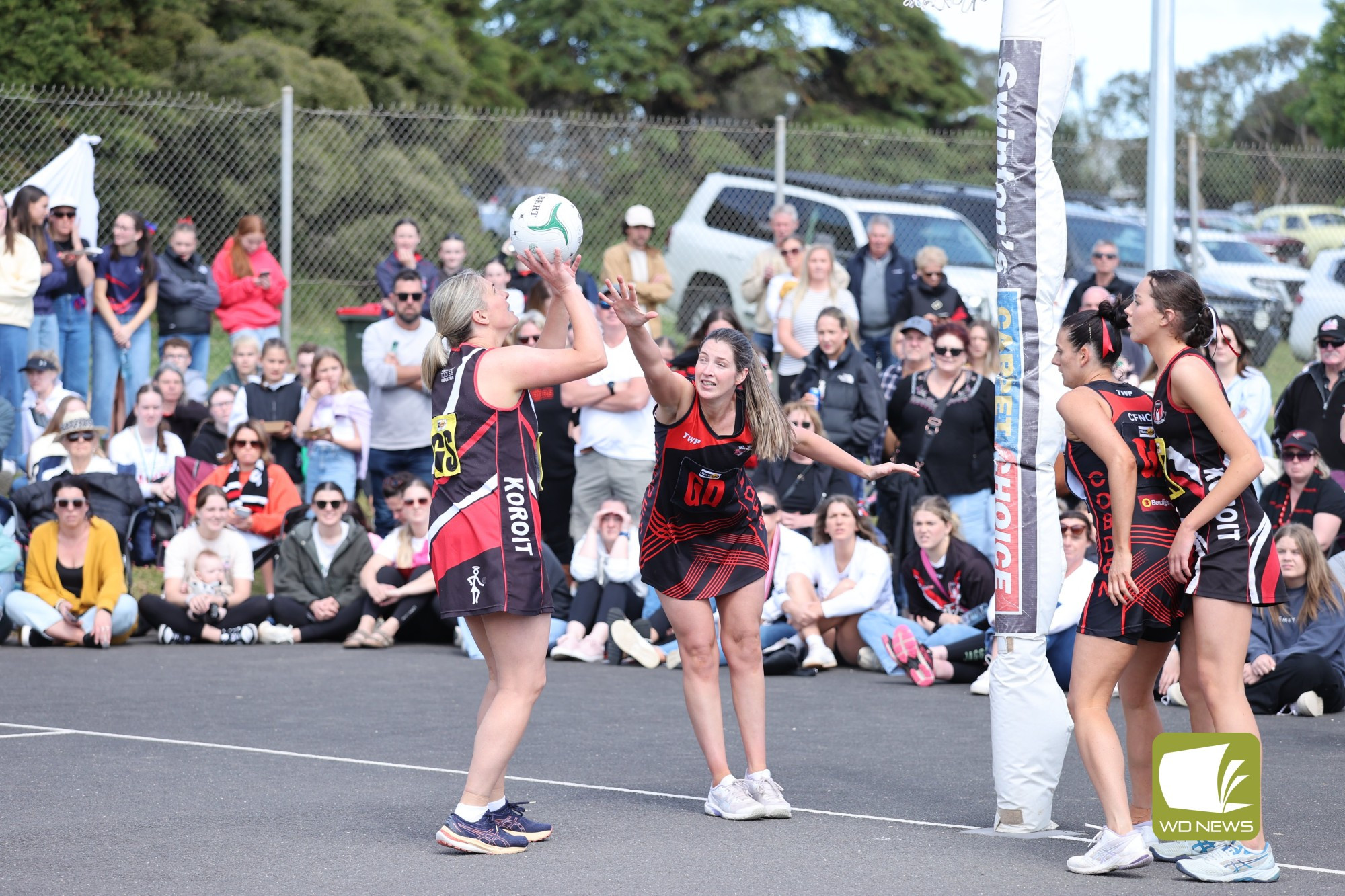 FINALS FEVER- Cobden V Koroit- Division 1 Netball Grand Final - feature photo