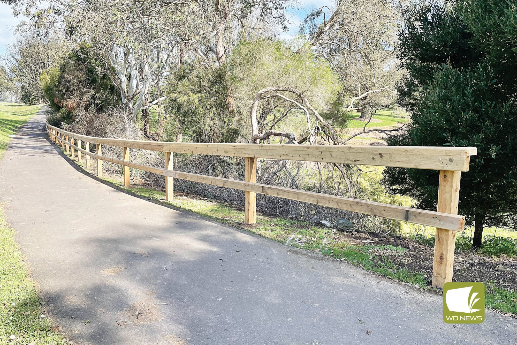 Safety fence installed - feature photo