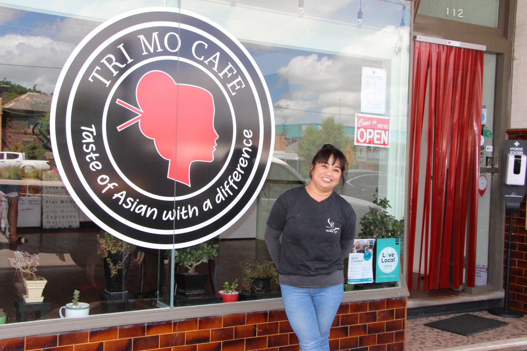 Heartbreaking: Tri Mo Cafe owner Geraldine Edar has made the decision to close the cafe due to ongoing health issues.