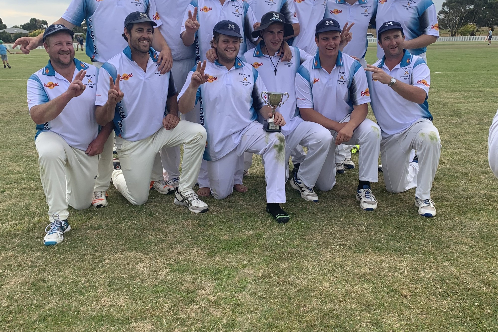 Mortlake Cricket Club won the lucrative Sungold Cup competition for a second time last Sunday.