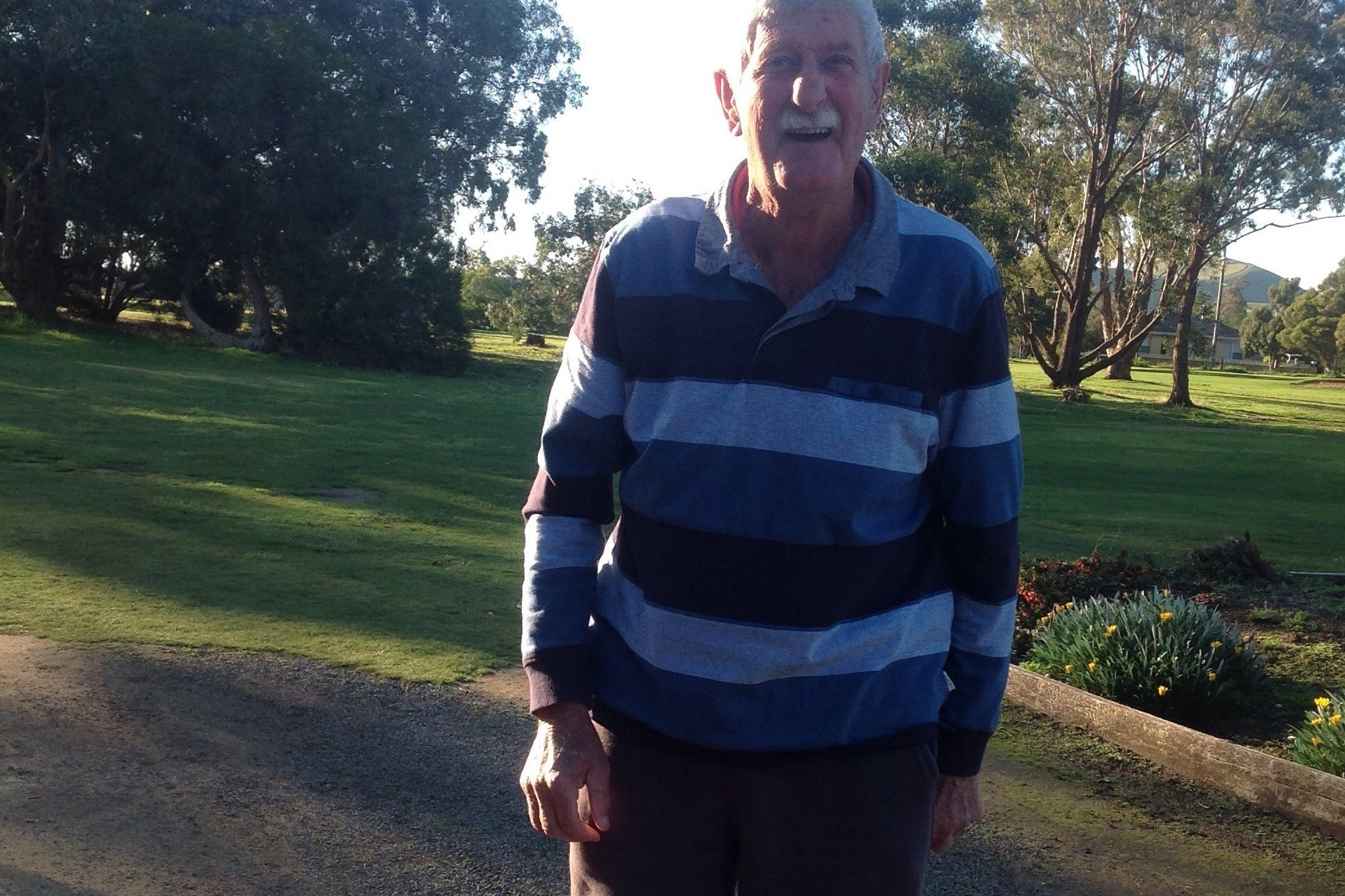 Right: Ian Jubb took out Mortlake Golf Club’s veterans 13 hole stroke last Wednesday.