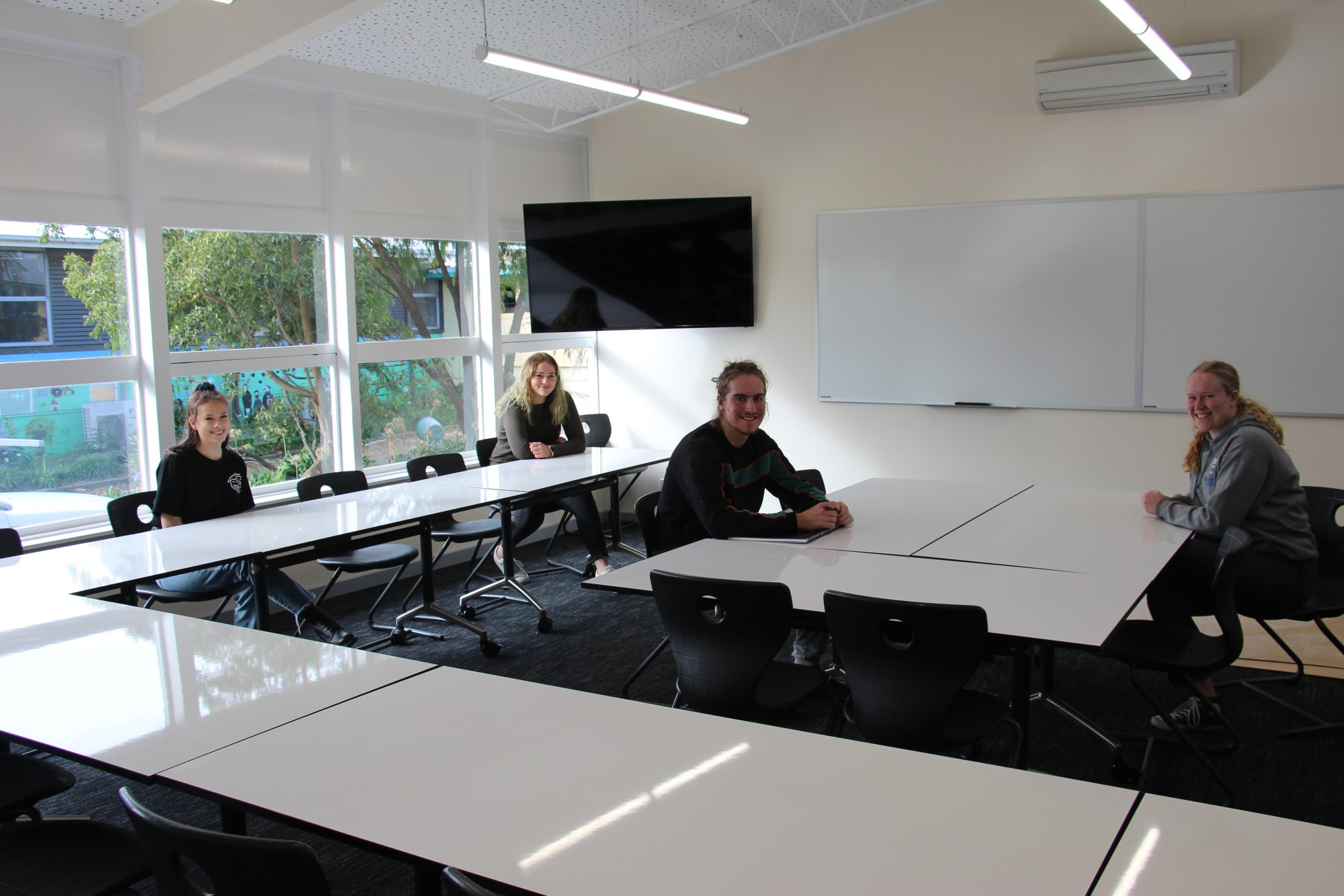 New look: Mortlake P-12 College students will enjoy improved classrooms as part of a $1.2 million makeover at the school.