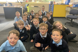 St Thomas’ students were happy to be back. 