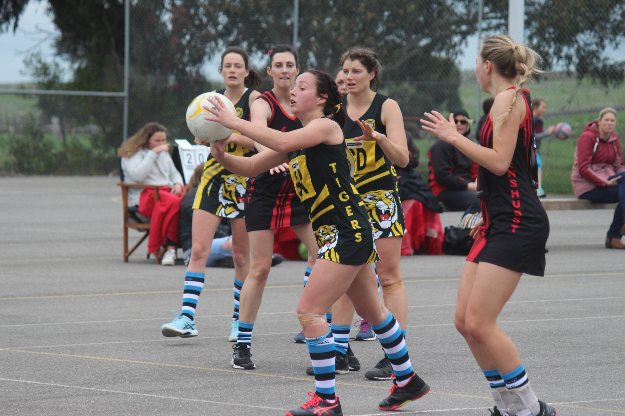 Excited: Woorndoo Mortlake A grade netball coach Ash Spokes is looking forward to her side’s opening round clash with Caramut.