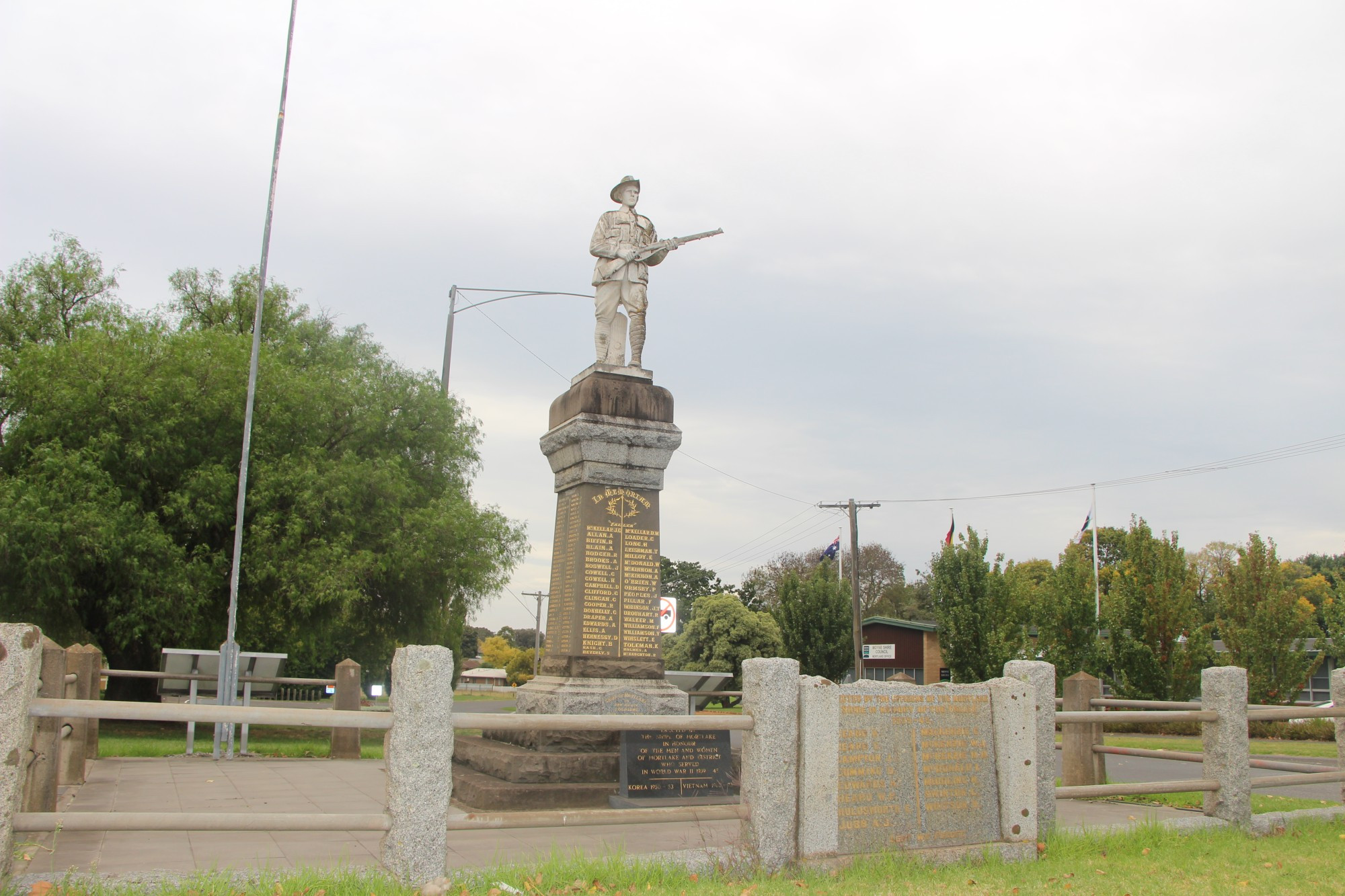 Lest we forget: Anzac Day commemorations in Mortlake will return to normal this year, according to Mortlake Returned and Services League president Merv Hampson.