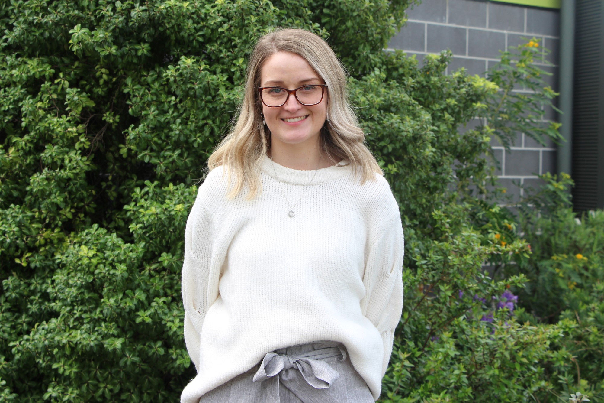 Welcome back: Mortlake College has welcomed its newest teacher this term, Nikki Robertson. The school is not unfamiliar for Ms Robertson, with the Mortlake native having spent her formative years as a student at the college.