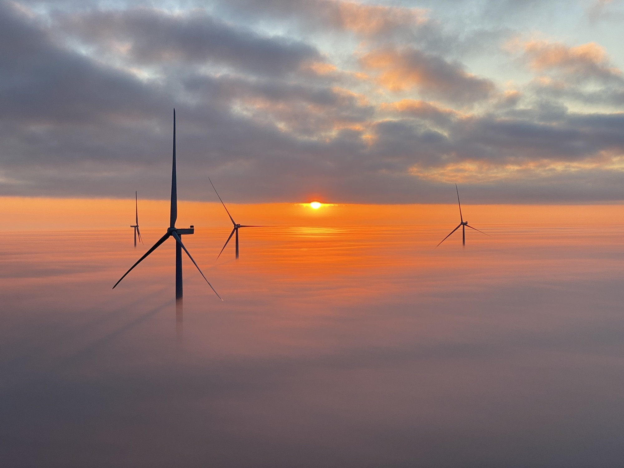 Progress: Once Mortlake South Wind Farm is connected to the grid, the processes of testing and verification of turbines will take between three to four months before the blades start spinning.