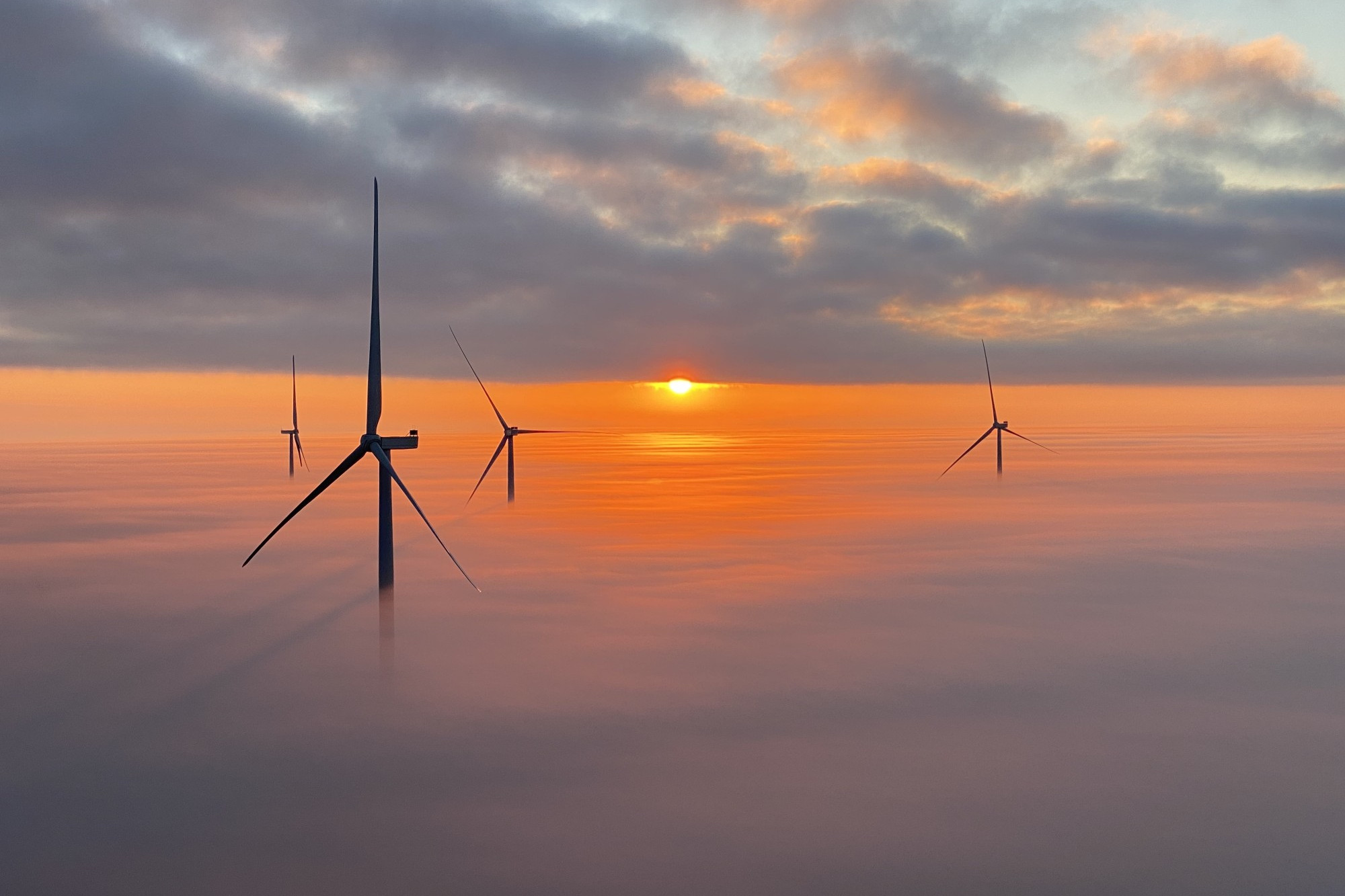 What’s next?: Mortlake South Wind Farm is currently waiting in queue for connection to the grid, which will then begin a three-to-four month process of testing and commissioning to achieve the first generation of energy.
