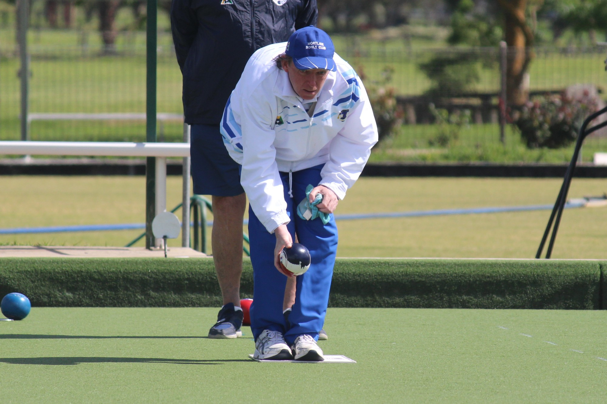Welcome return: Shane Cashill made a one-off appearance for Mortlake Blue in its five shot win over Warrnambool Gold last Saturday.