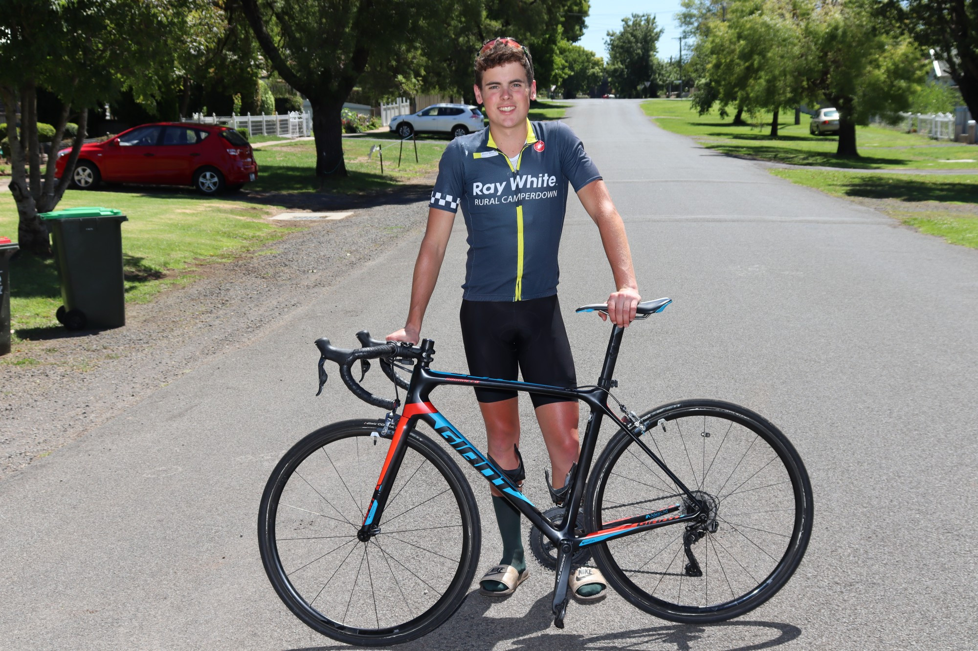 Camperdown cyclist Riley Helmore will get his chance to complete the Melbourne to Warrnambool in May after the event was postponed last Saturday.