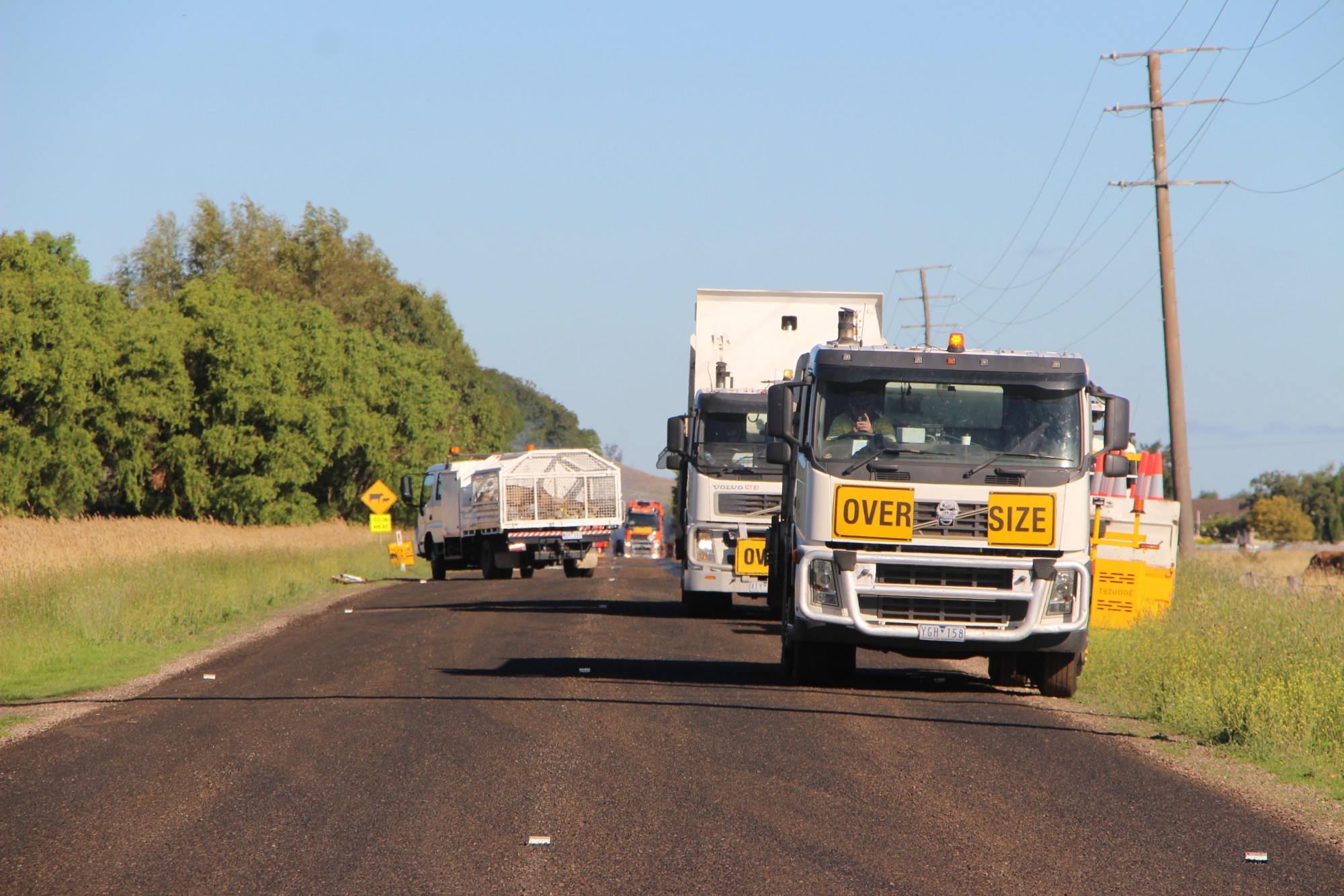 Roadworks: Regional Roads Victoria (RRV) has undertaken almost $700,000 of works on the Princes Highway and Terang-Mortlake road recently.
