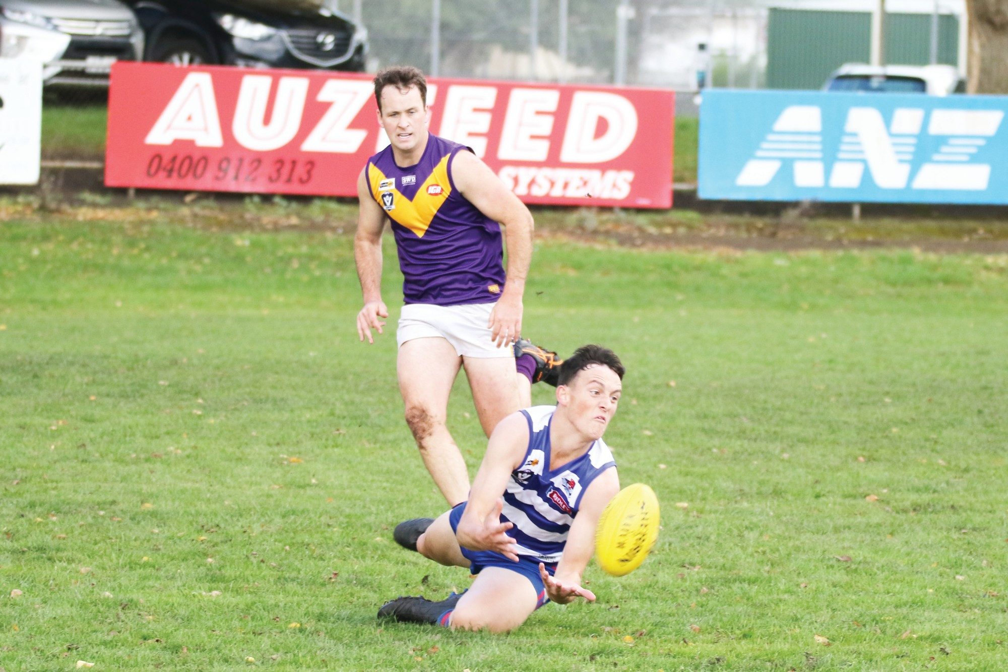 Proven goalkicker: Will Kain has been a shining light for Terang Mortlake this season, with the Bloods forward kicking 29 goals from nine matches.