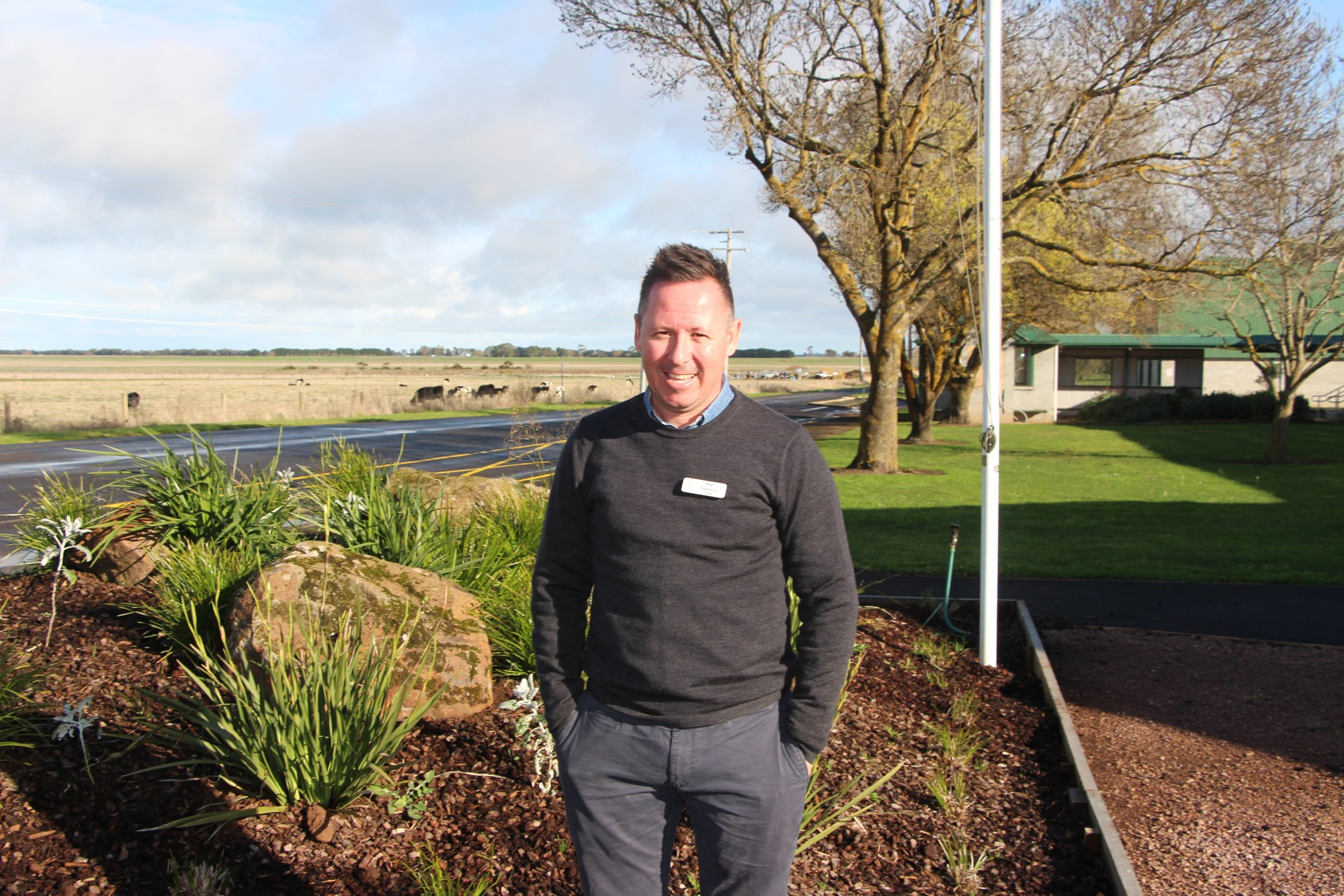 Look good, feel good: Mortlake College principal Sean Fitzpatrick said the school had remained busy throughout lockdowns and school holidays, with a slew of upgrades taking shape throughout the campus.