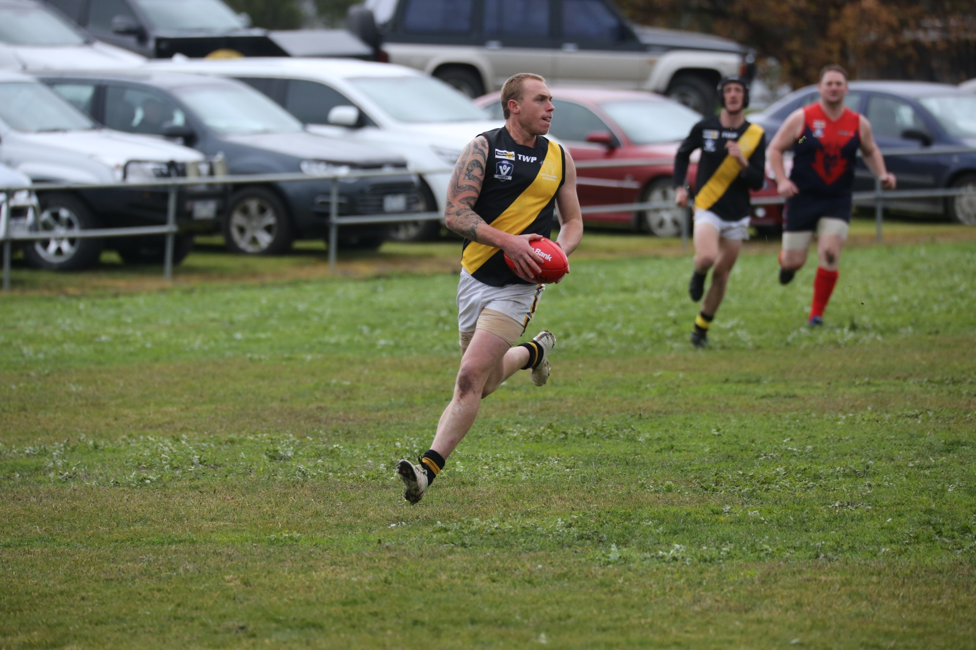 Pleased: Woorndoo Mortlake coach Damien Pemberton is pleased with his side’s early season form ahead of a big month of games starting with Ararat Eagles this weekend.