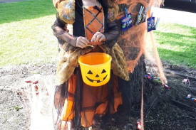 Witches, ghosts, Pokémon and princesses roamed the streets on Sunday evening with children from across the region joining in on Halloween festivities. 