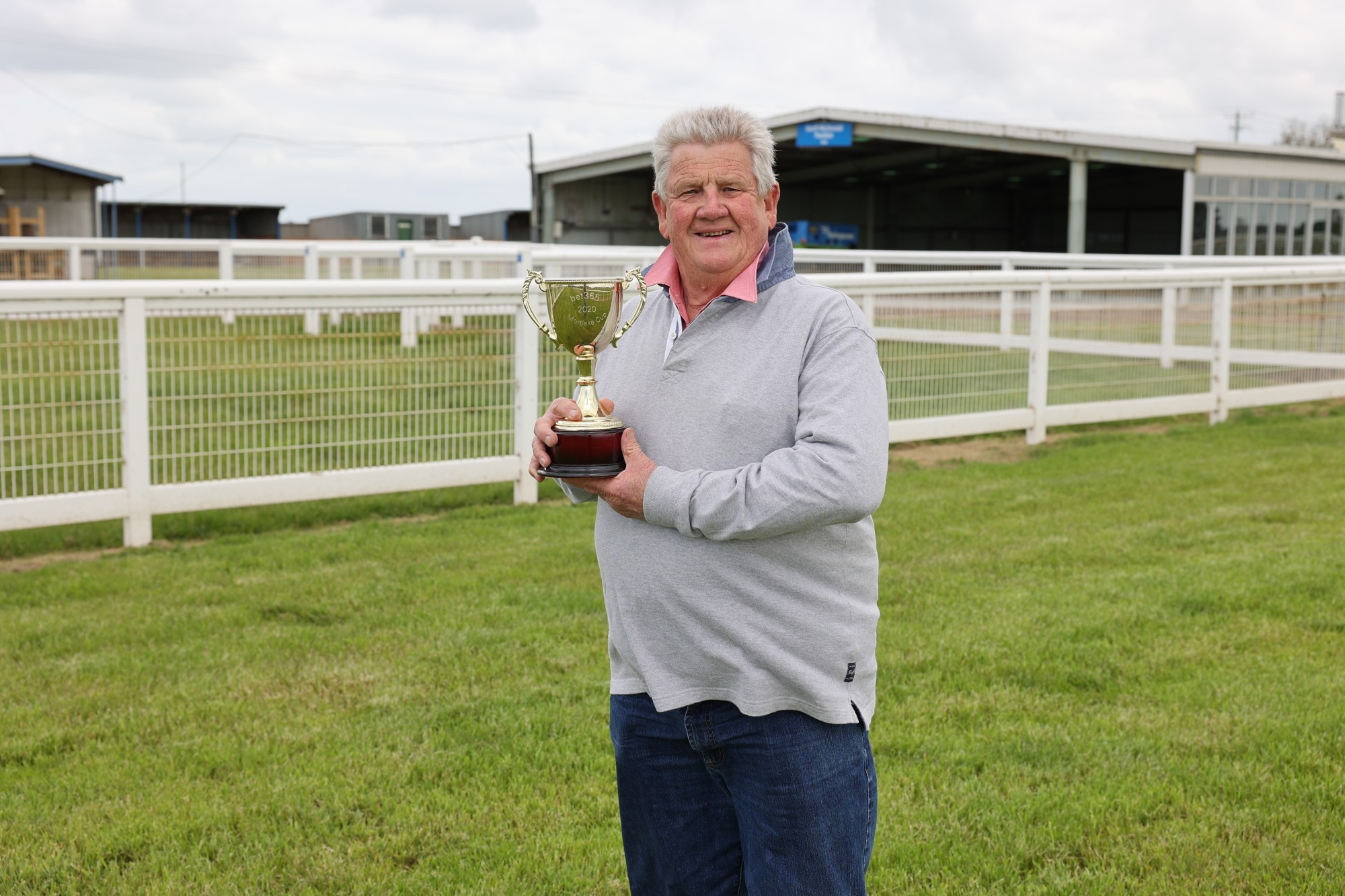 Disappointed: Mortlake Racing Club president Bruce Redpath is disappointed this year’s Mortlake Cup meeting will proceed in front of no spectators.