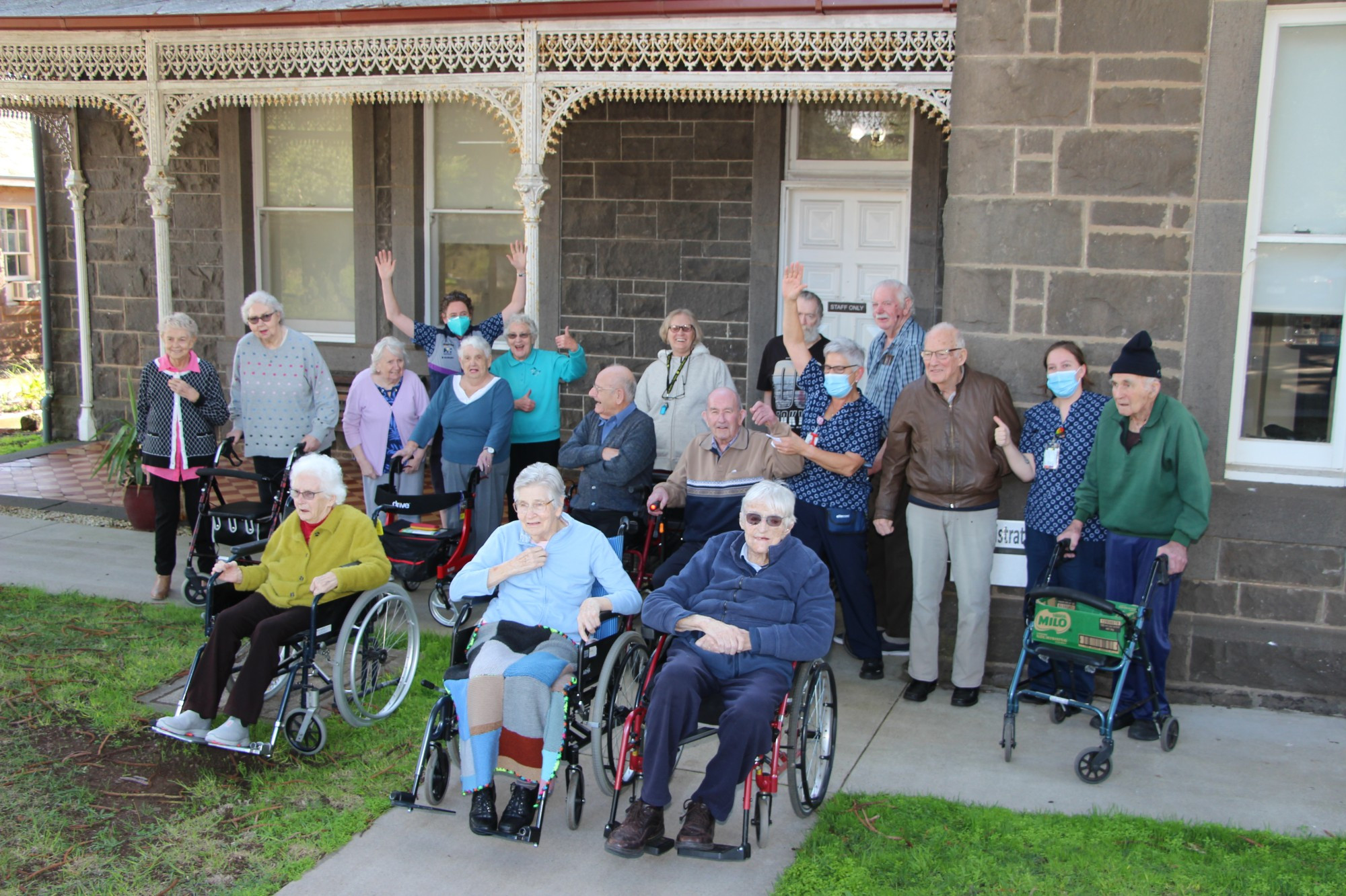 Help fund the bus: Mortlake’s Aberlea Aged Care will establish a community engagement committee in efforts to raise the final $19,000 needed to purchase a bus to support its residents.