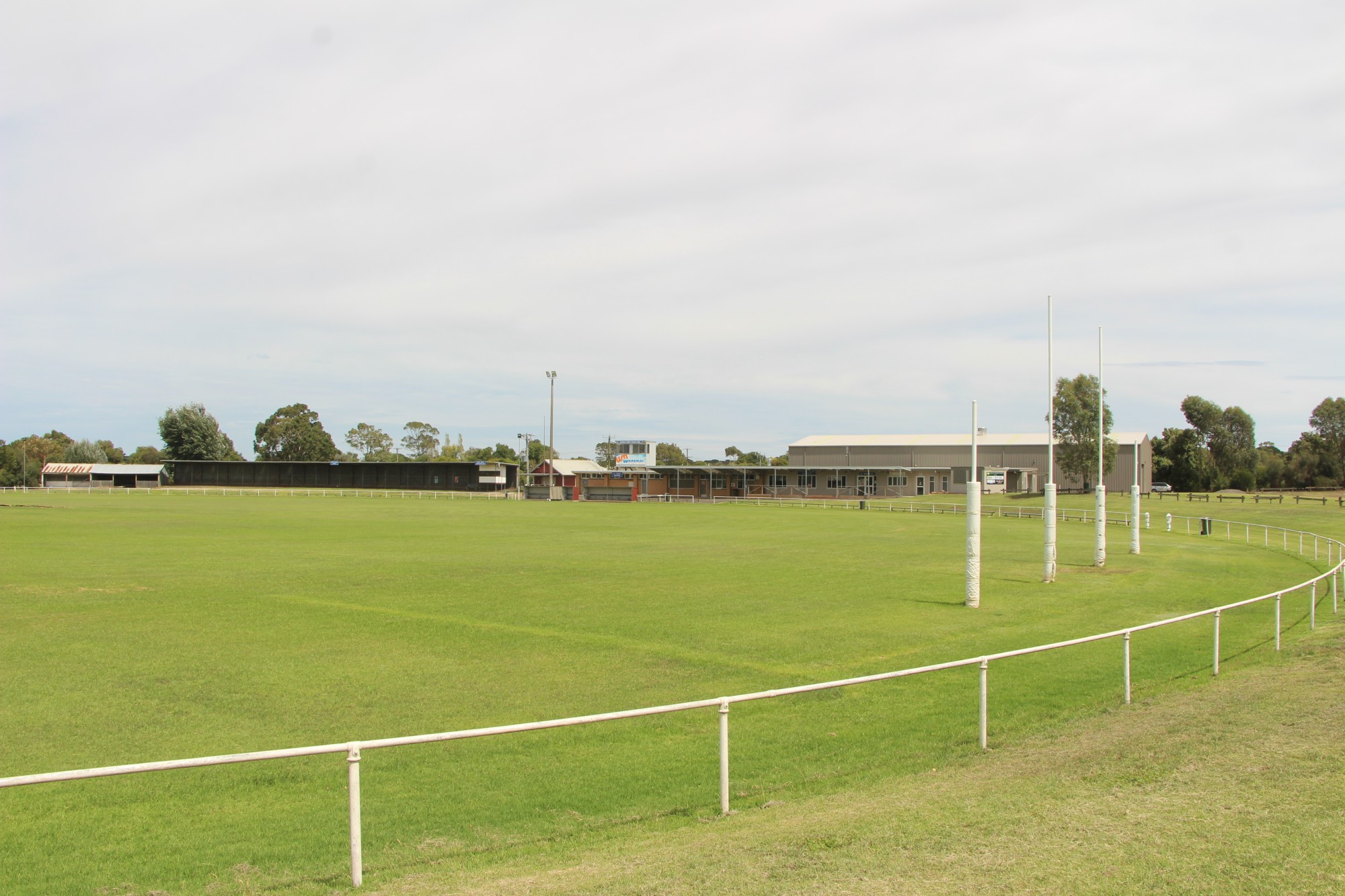 Upgrades underway: Works to install a new turf pitch and state of the art lighting at the Mortlake Recreation Reserve are underway.