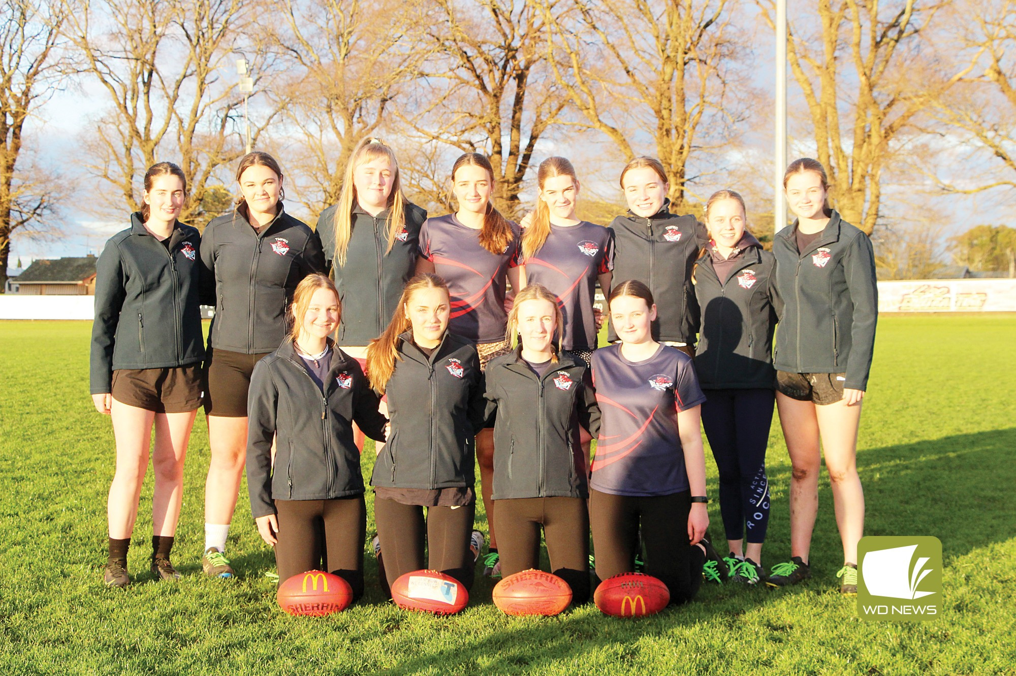 Leadership: Terang Mortlake Bloods U18 girls captain Sophie Curran believes a united squad has helped propel the young team through to the big game.