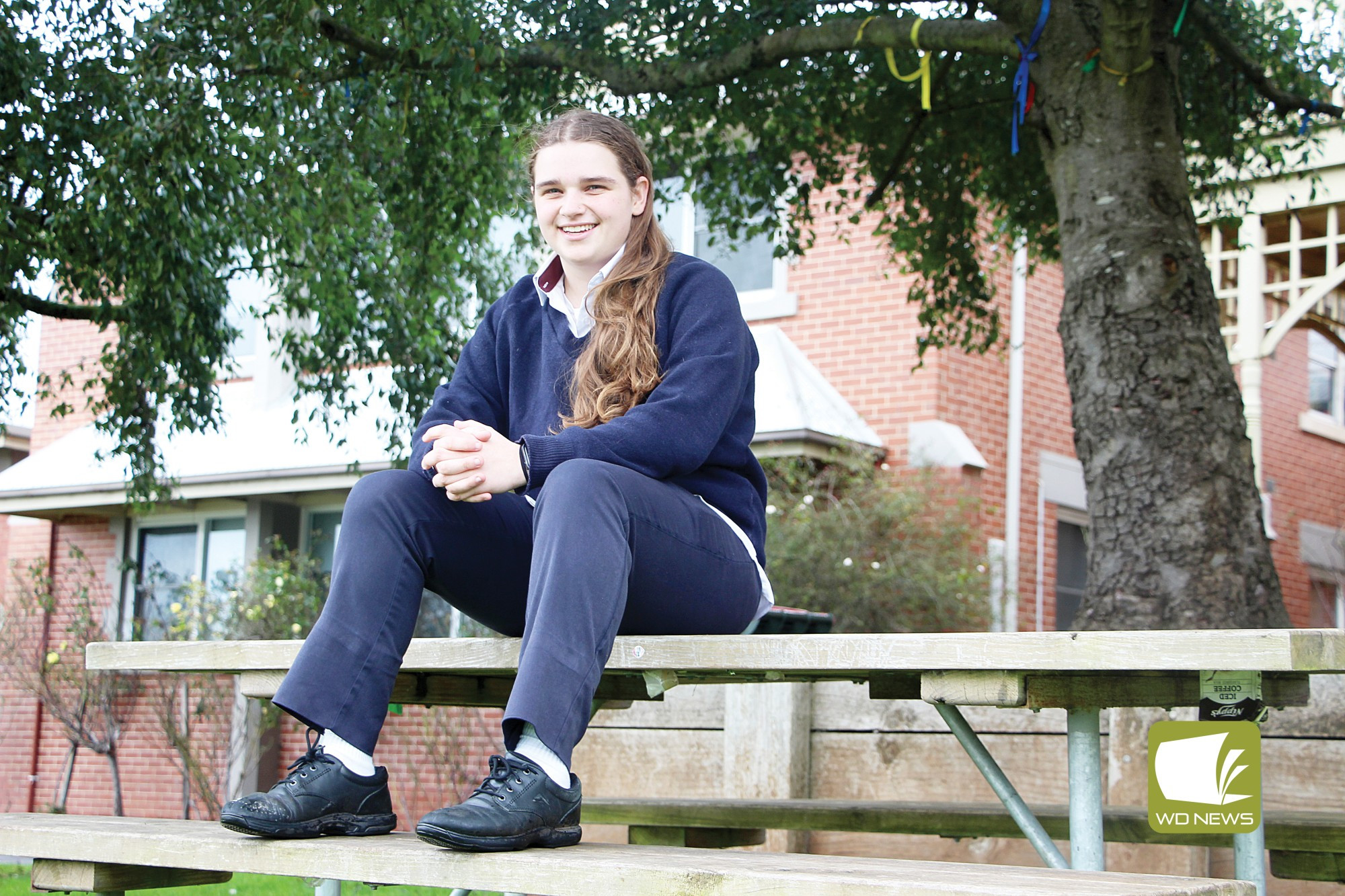 Funds raised: Annabelle Glossop has almost reached her fundraising goal, with over six weeks remaining, as she tries to raise funds for cancer research.