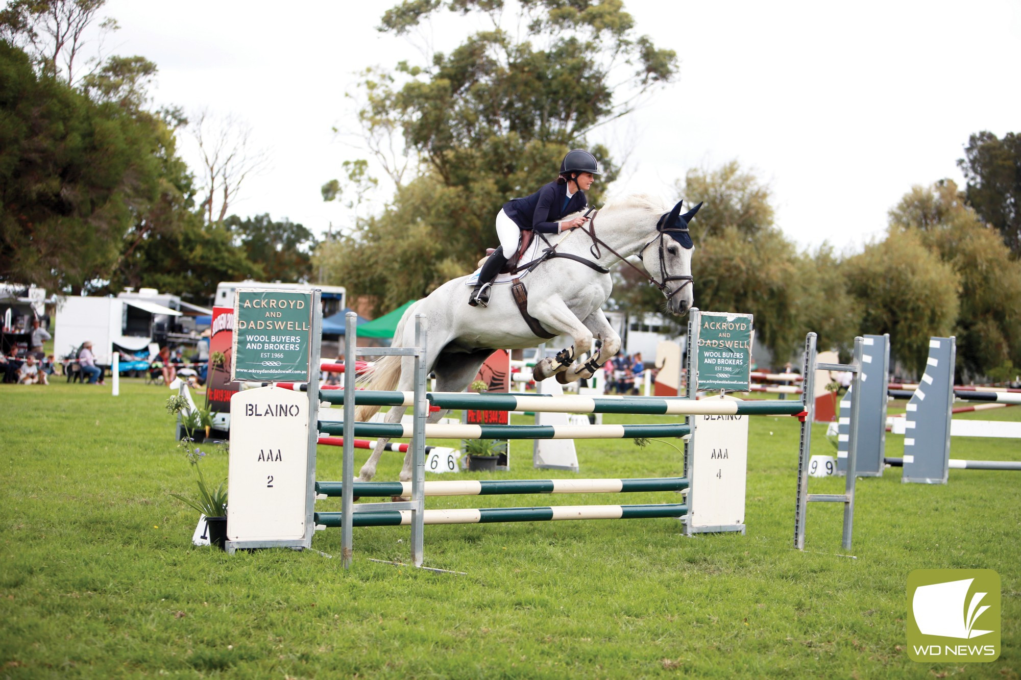 The Western District Showjumping Championships put on a show in Mortlake over the weekend.