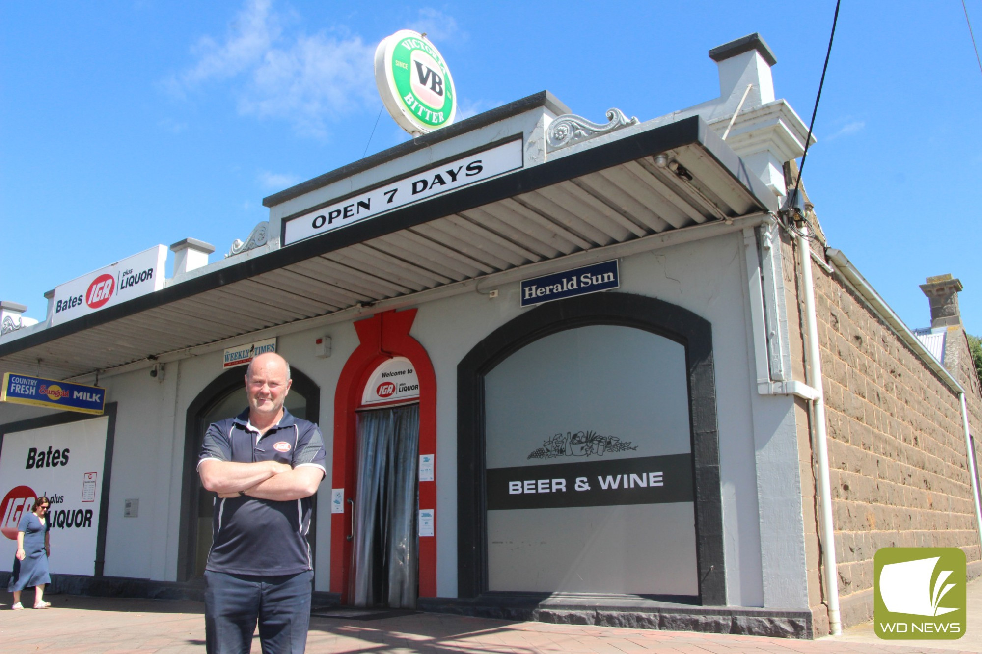 Rising costs: Bates IGA manager Ian Mahncke said rising costs was adding increased pressure on local stores and customers alike.