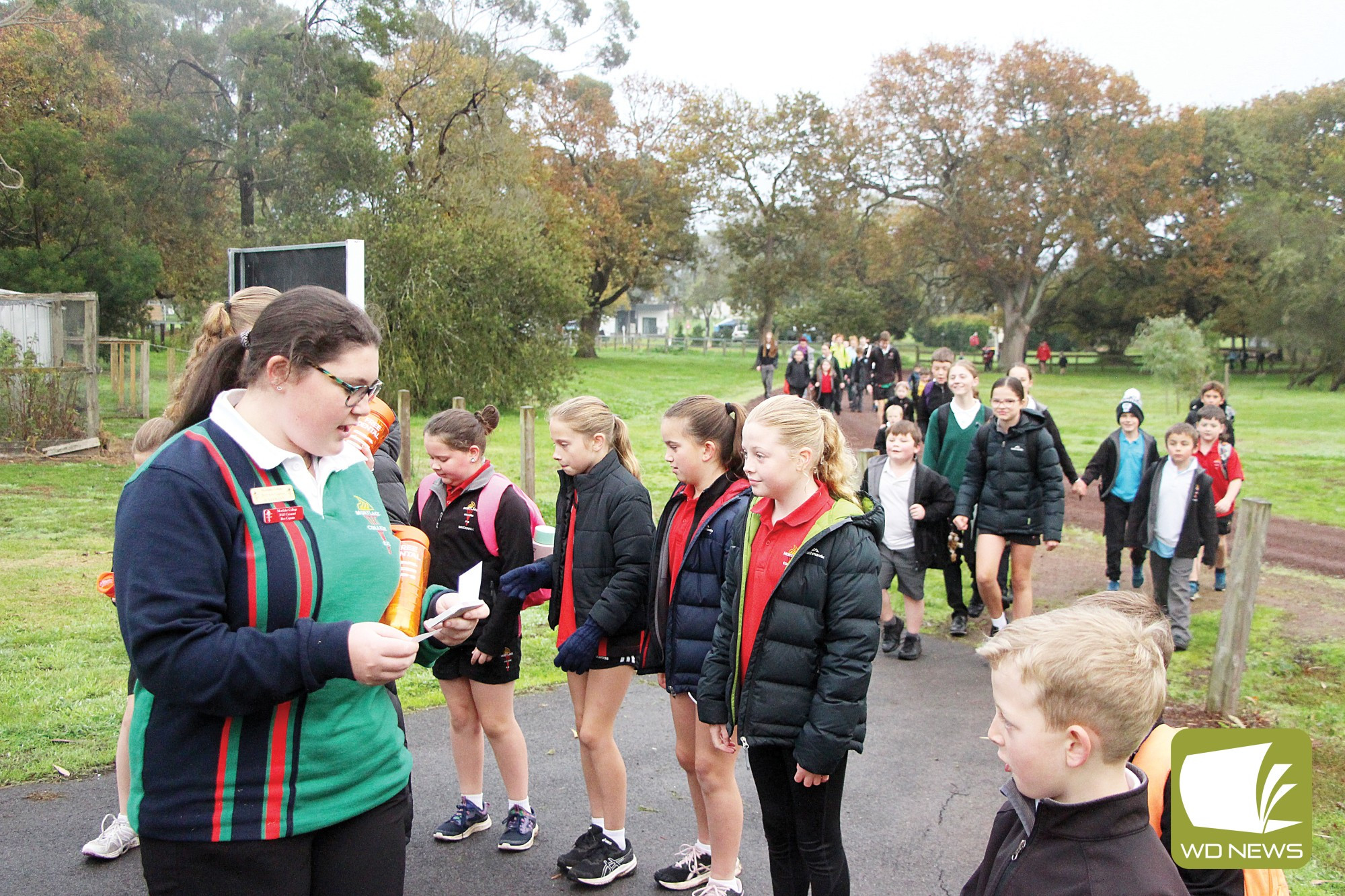 Terang and Mortlake Health Service partnered with local schools to encourage healthy choices last week, with students enjoying a range of prices and gifts.