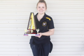 B grade runner-up best and fairest Jaime Killen.