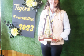 C grade best and fairest Sara Kosch. 