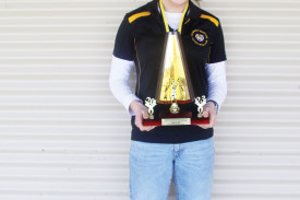 A grade runner-up best and fairest Mia Richie, who also won the 18 and under best and fairest award. 