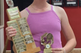 Most improved junior, Tiah Moloney.