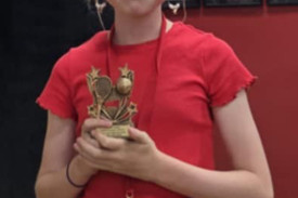Encouragement award winner, Isabel Moloney.
