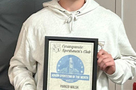 Junior Sports Star Award recipient Parker Walsh (cricket).