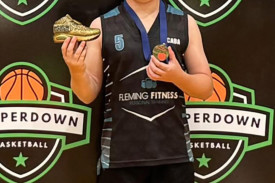 Under 12 Most Valuable Player, Knox Fleming.