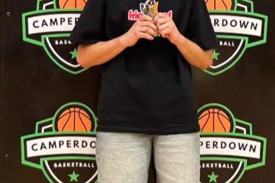Under 17 boys goal thrower runner-up Jordy Kempton.