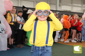 Cooper Harfoot was among the minions roaming around Mortlake College.