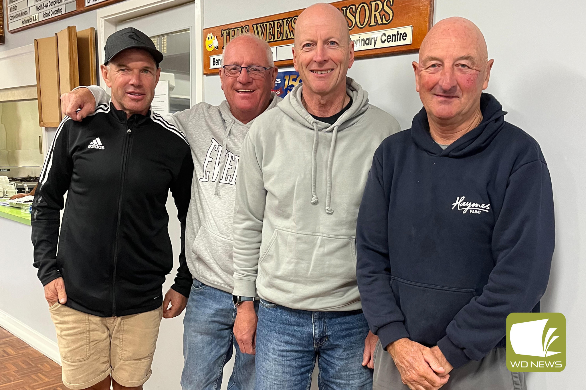 Gary Fryer’s team finished a close second.