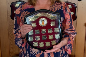 Ladies Presidents’ Handicap and Ladies 100up winner: Kell Edwards.