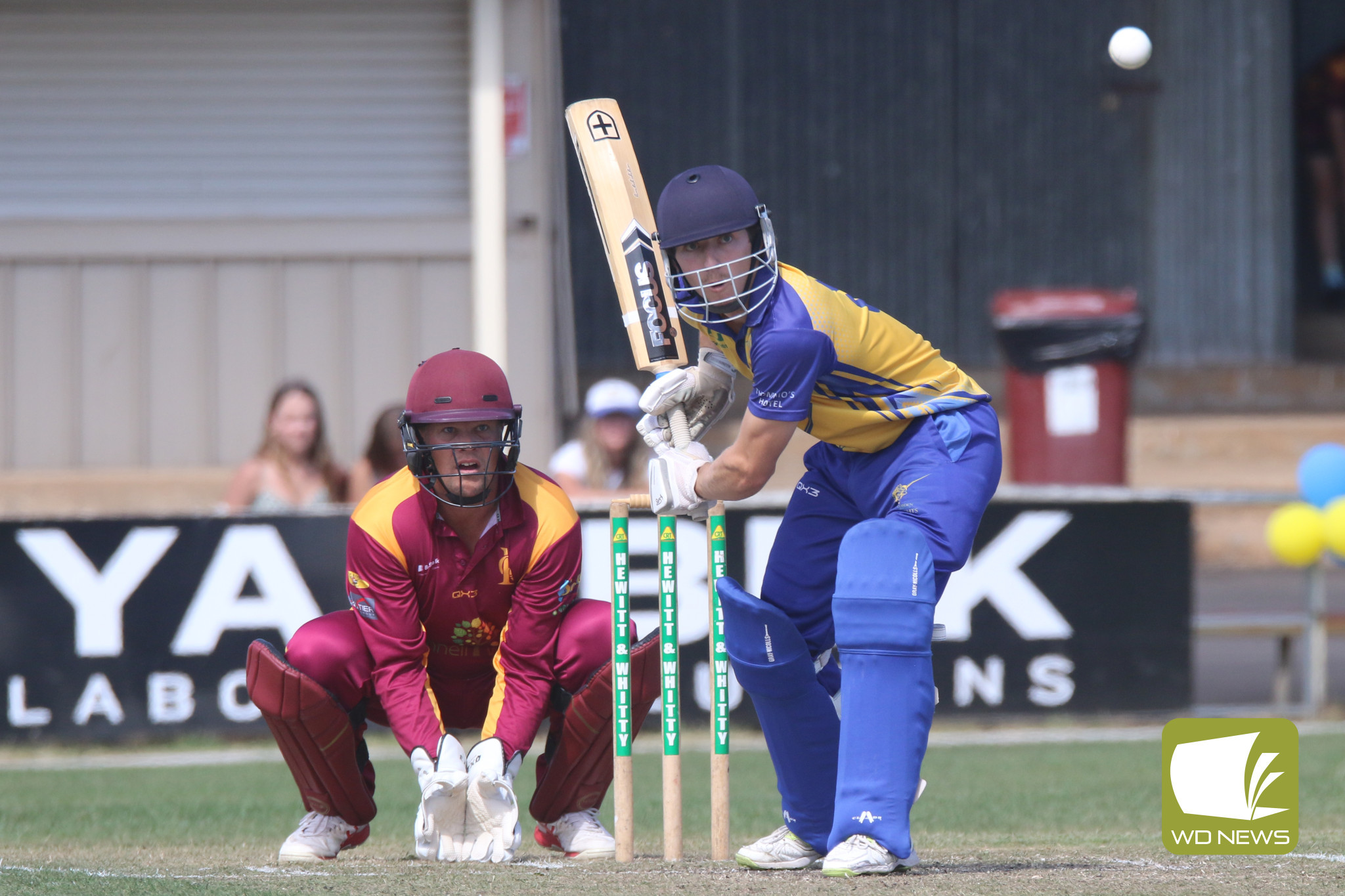 Cobden’s Matthew Kemp was named ‘Player of the Match’, contributing 77 runs in their victory against Pomborneit last weekend.