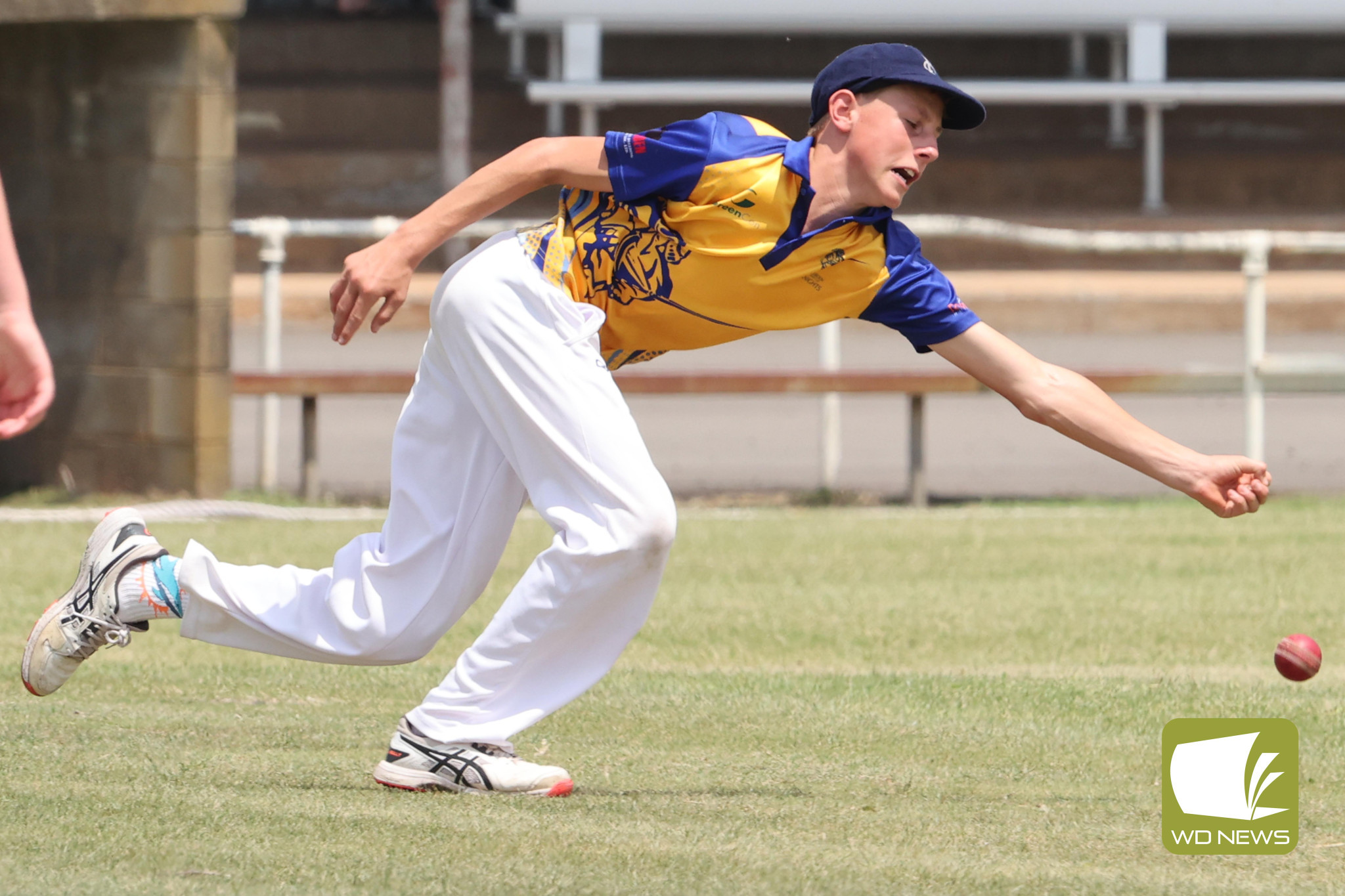 Mortlake’s Max Slater in action.